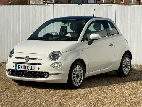 Fiat 500 Lounge White
