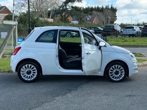 Fiat 500 Lounge RX19OJJ White #3