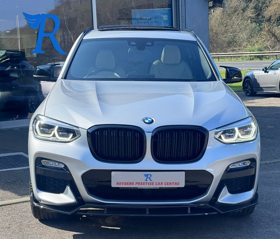 BMW X3 Xdrive 20D M Sport GN18WVP Silver #4