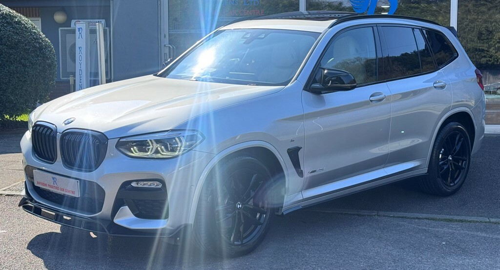 BMW X3 Xdrive 20D M Sport GN18WVP Silver #6