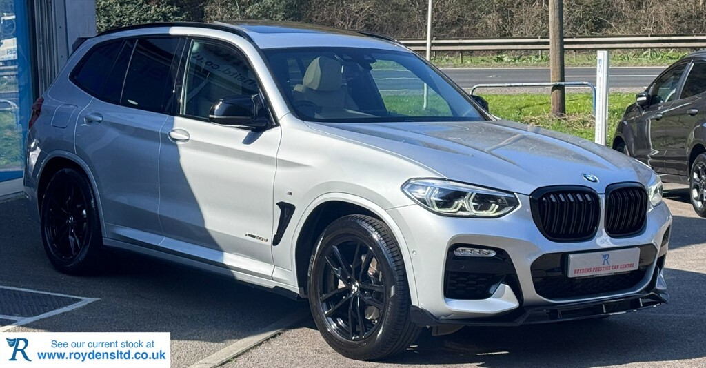 BMW X3 Xdrive 20D M Sport Silver