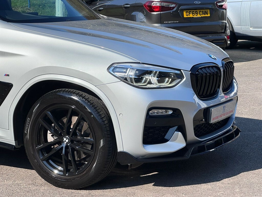 BMW X3 Xdrive 20D M Sport GN18WVP Silver #2