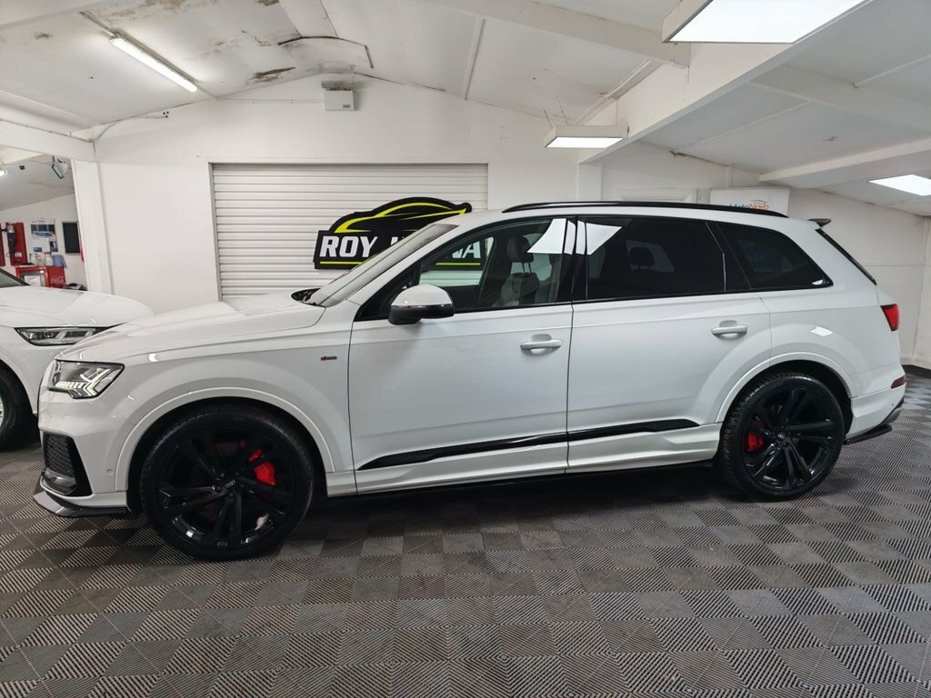 Audi Q7 3.0 Tdi V6 50 S Line Suv Tiptronic Quat WP71UZM White #4