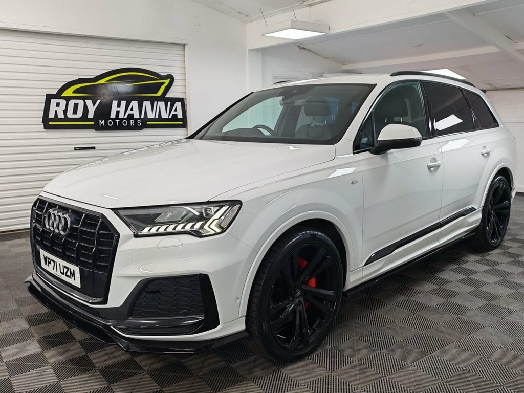Audi Q7 3.0 Tdi V6 50 S Line Suv Tiptronic Quat WP71UZM White #3