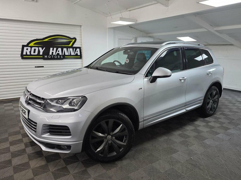 Volkswagen Touareg 3.0 Tdi V6 Bluemotion Tech R-line Suv T Silver