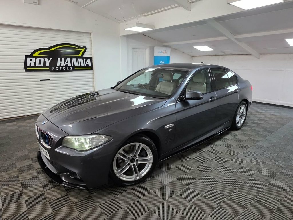 BMW 5 Series 2.0 520D M Sport Saloon Euro 6 S Grey