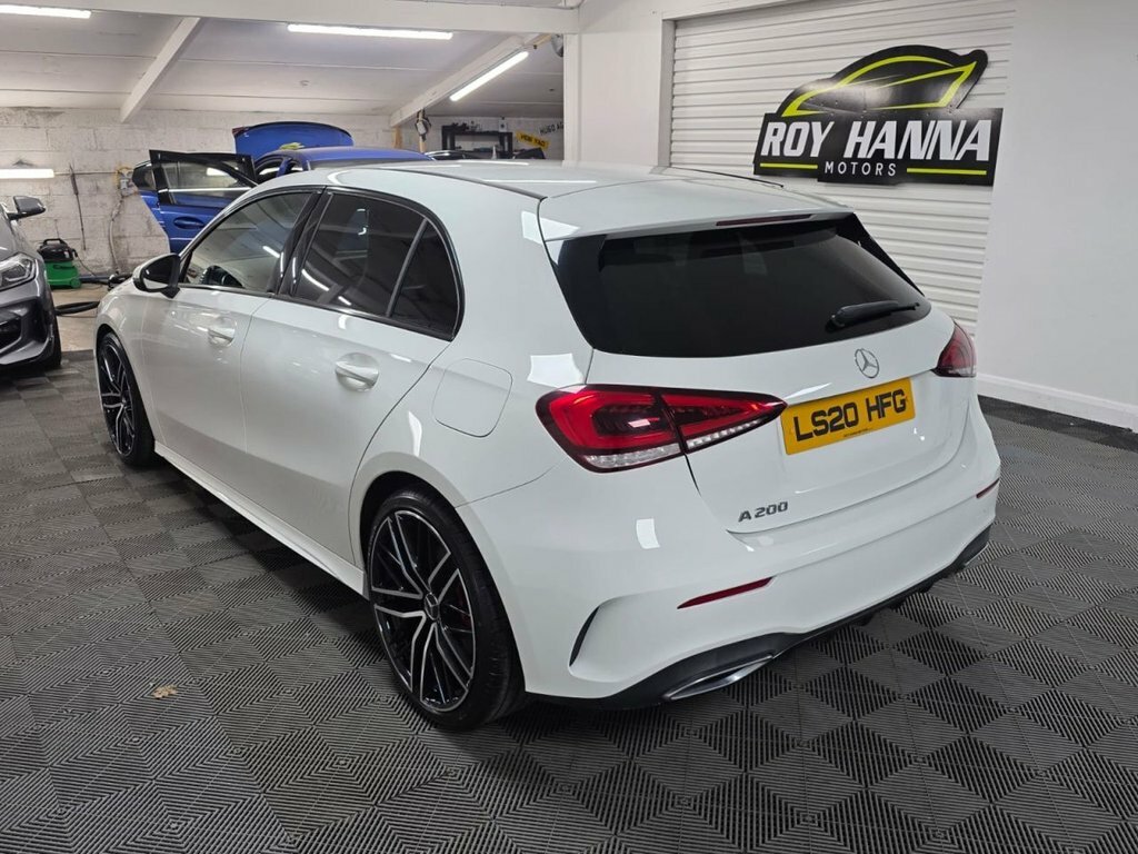 Mercedes-Benz A Class 1.3 A200 Amg Line Hatchback Euro LS20HFG White #6
