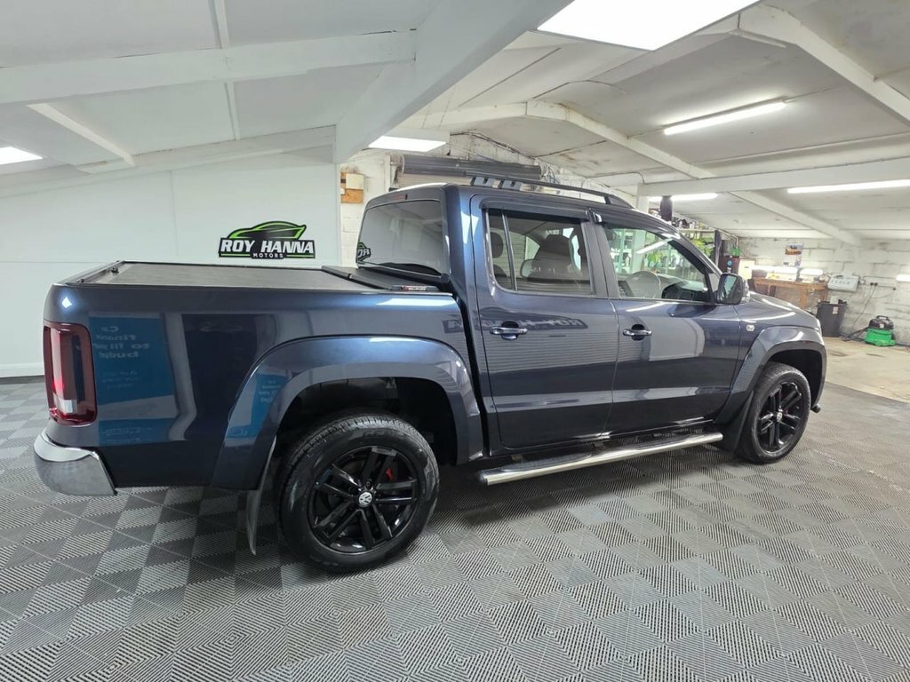 Volkswagen Amarok 3.0 Tdi V6 Bluemotion Tech Highline Pickup Double SY69KLJ Blue #5