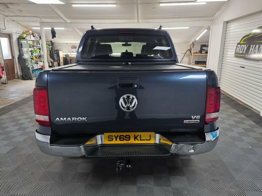 Volkswagen Amarok 3.0 Tdi V6 Bluemotion Tech Highline Pickup Double SY69KLJ Blue #6