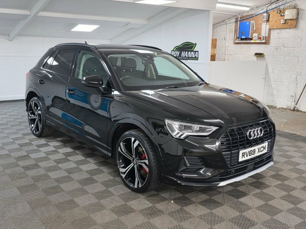 Audi Q3 2.0 Tdi 35 Sport Suv S Tronic Euro 6 S RV69XCM Black #4