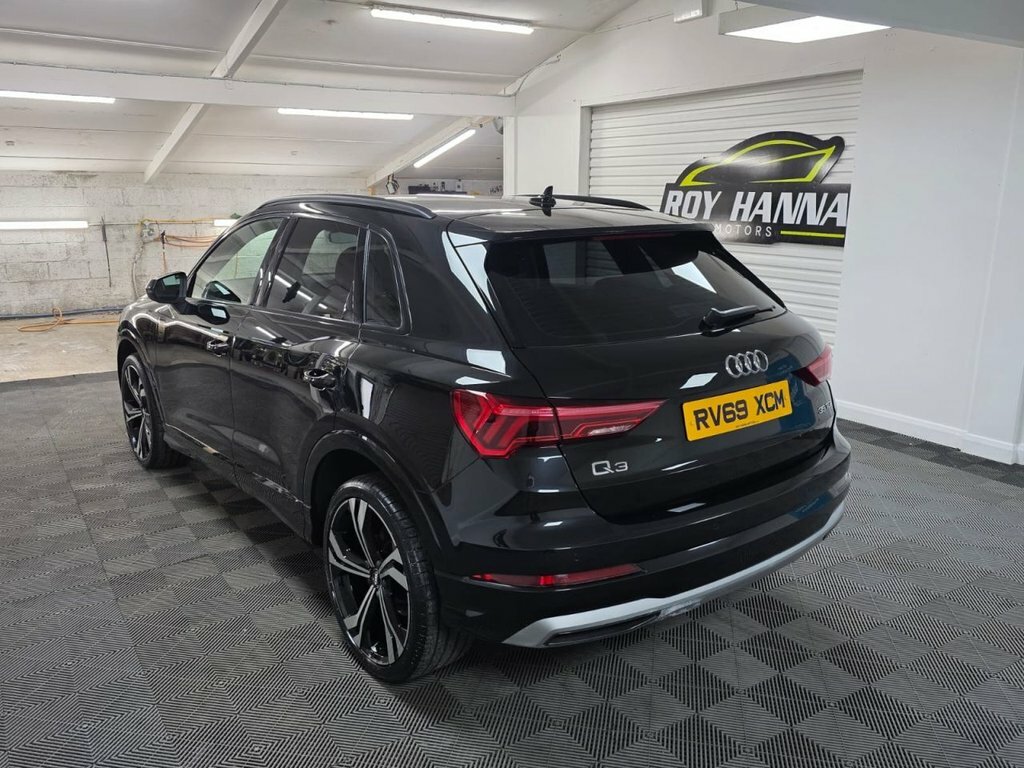 Audi Q3 2.0 Tdi 35 Sport Suv S Tronic Euro 6 S RV69XCM Black #2