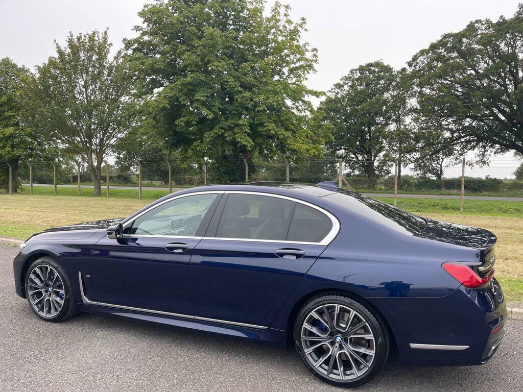 BMW 7 Series 3.0 740D M Sport Xdrive Euro 6 S S Blue #3