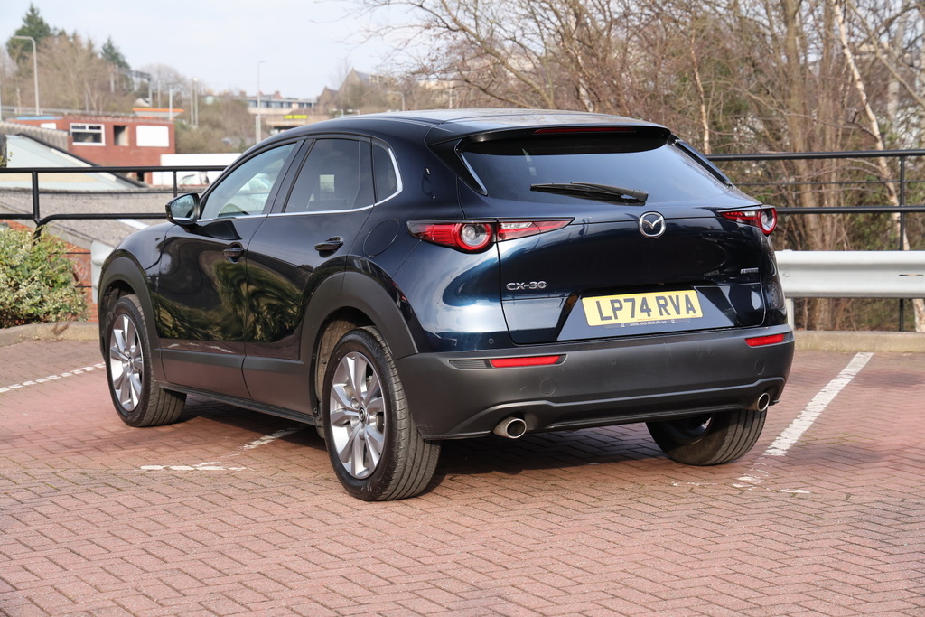 Mazda CX-30 2.5 E-skyactiv G Mhev 140 Exclusive-line LP74RVA Blue #3