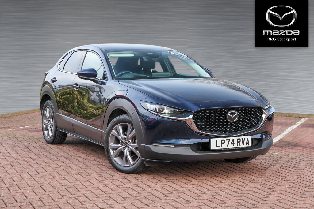 Mazda CX-30 2.5 E-skyactiv G Mhev 140 Exclusive-line Blue