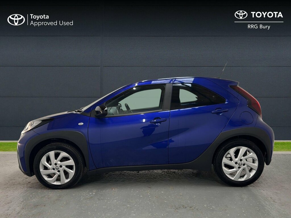 Toyota Aygo X 1.0 Vvt-i Pure X-shift Euro 6 Ss FD25UBY Blue #4
