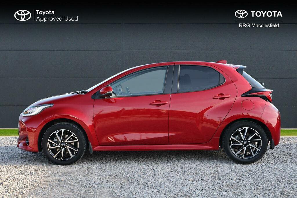 Toyota Yaris 1.5 Vvt-h Design E-cvt Euro 6 Ss MK72ULH Red #5