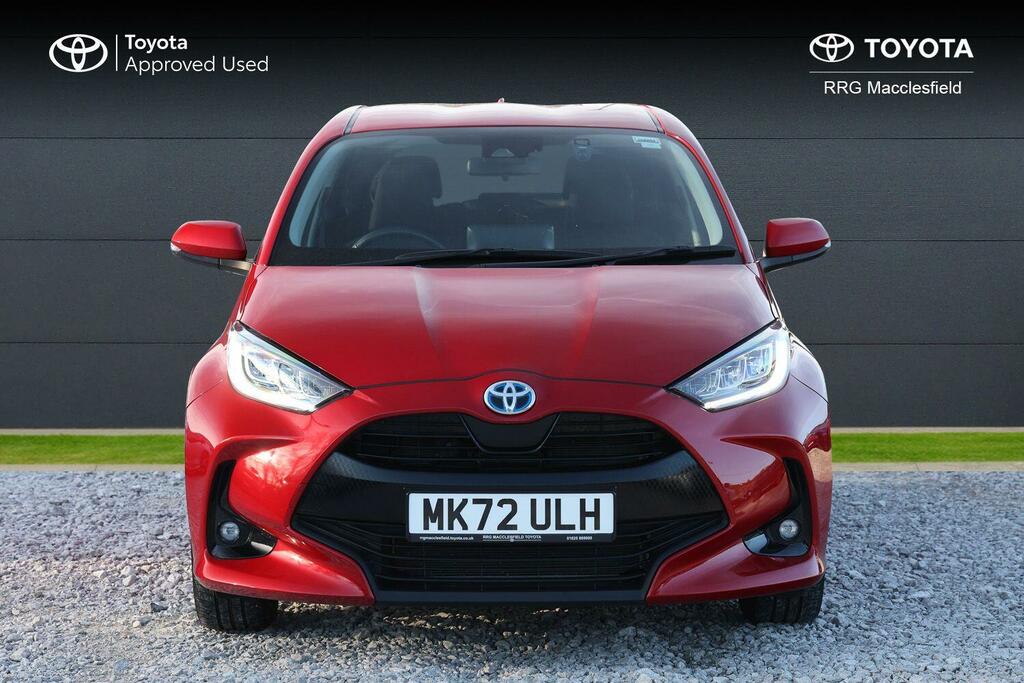 Toyota Yaris 1.5 Vvt-h Design E-cvt Euro 6 Ss MK72ULH Red #2