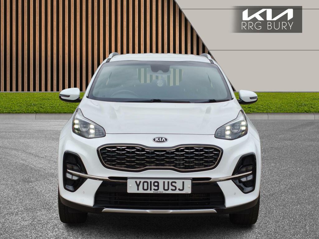 Kia Sportage 1.6 T-gdi Gt-line Euro 6 Ss White #3