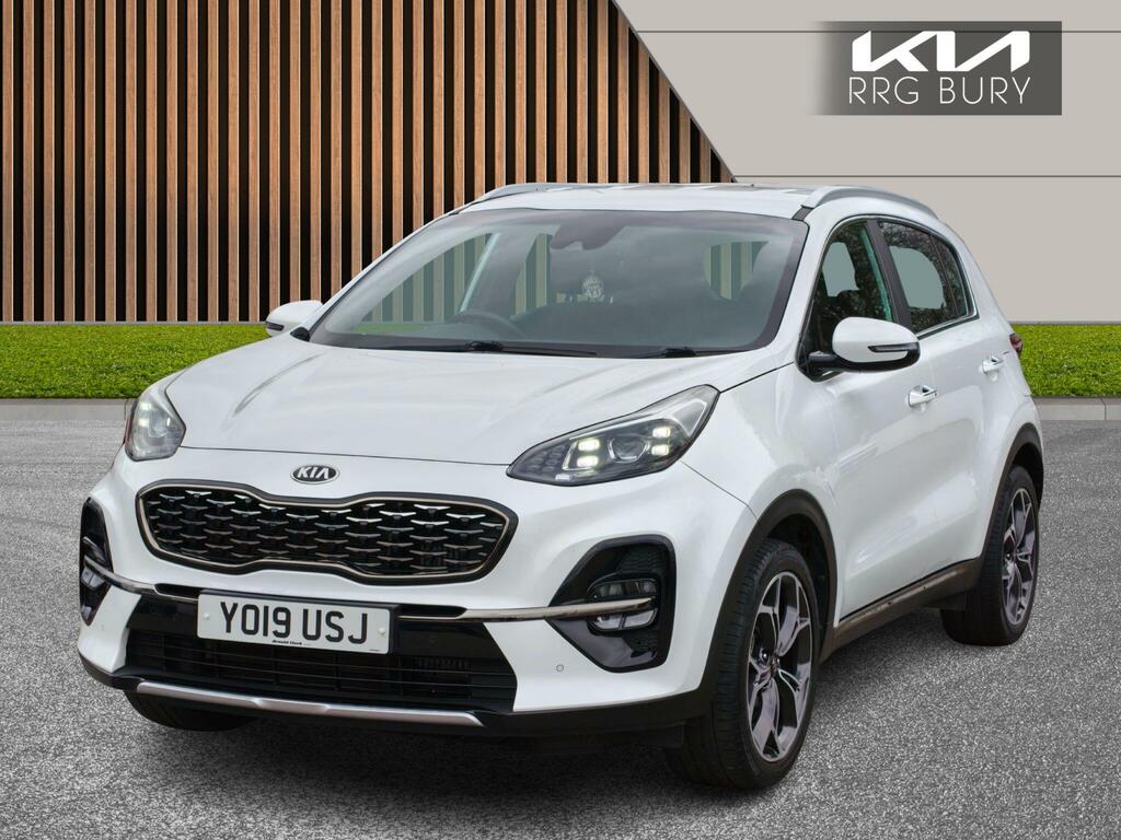 Kia Sportage 1.6 T-gdi Gt-line Euro 6 Ss White #5