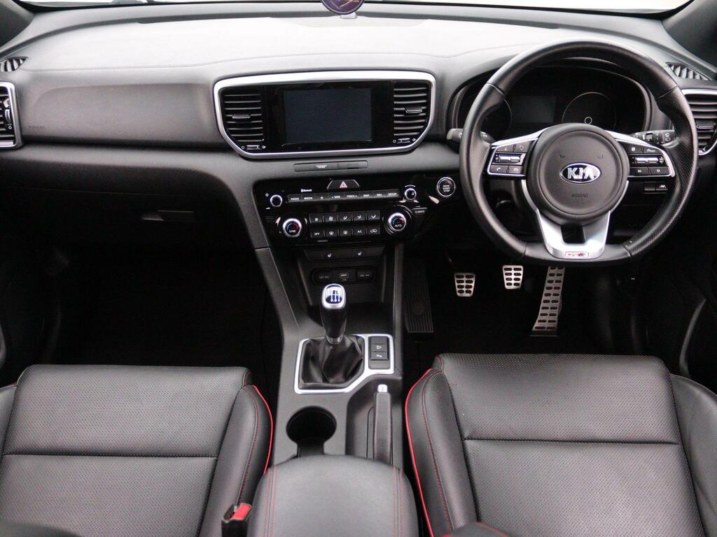 Kia Sportage 1.6 T-gdi Gt-line Euro 6 Ss White #6