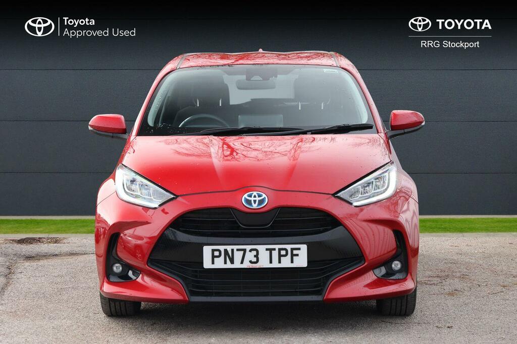 Toyota Yaris 1.5 Vvt-h Design E-cvt Euro 6 Ss PN73TPF Red #2