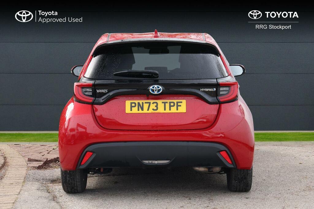 Toyota Yaris 1.5 Vvt-h Design E-cvt Euro 6 Ss PN73TPF Red #6