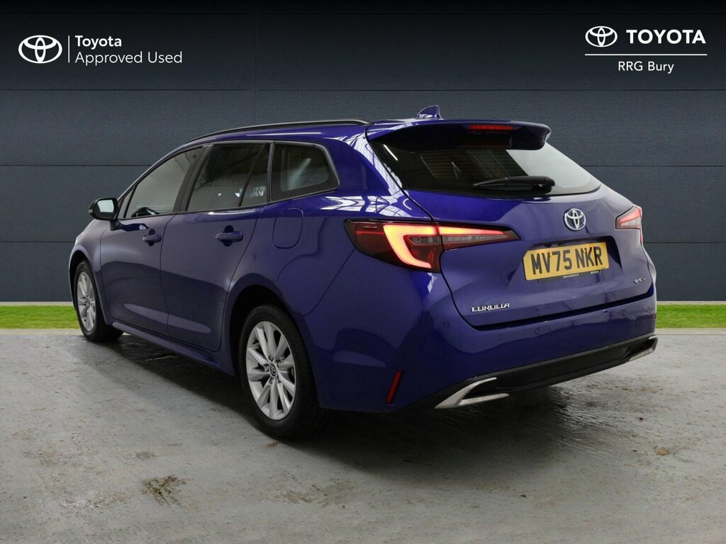 Toyota Corolla 1.8 Vvt-h Icon Touring Sports Cvt Euro 6 Ss MV75NKR Blue #4