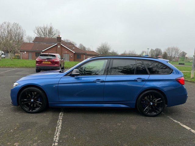 BMW 3 Series 2018 3.0 335D M Sport Shadow Edition Touring D MF68VPK Blue #6
