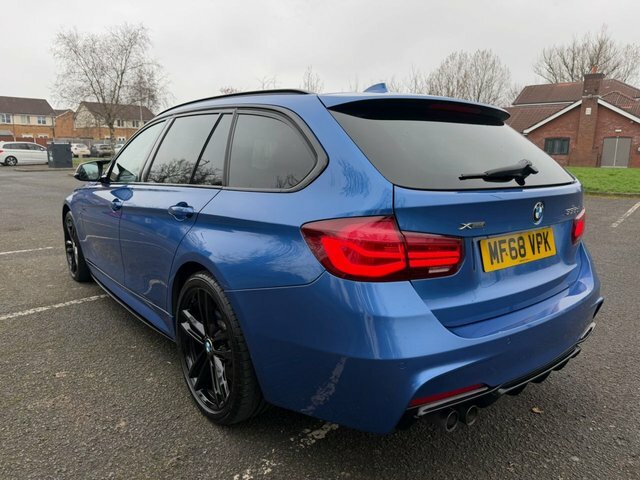 BMW 3 Series 2018 3.0 335D M Sport Shadow Edition Touring D MF68VPK Blue #5
