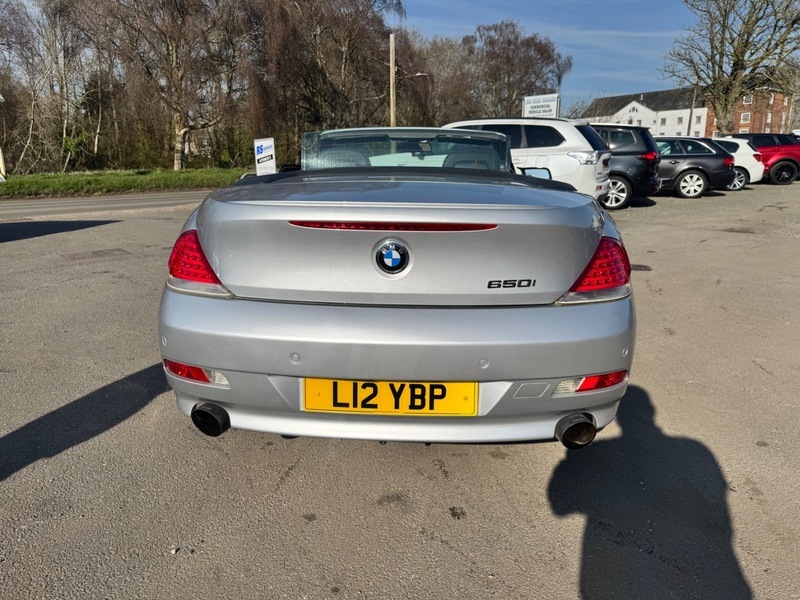 BMW 6 Series 650I Sport Silver #4