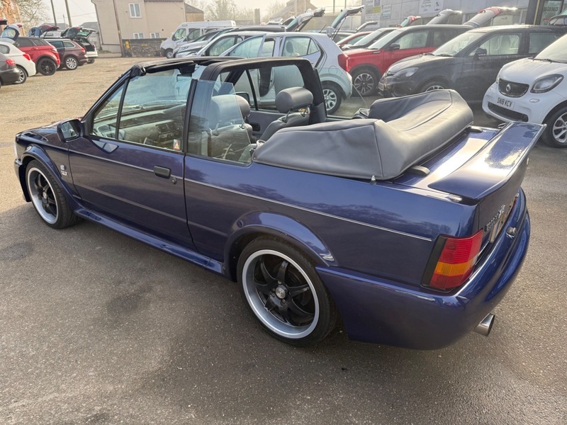 Ford Escort Xr3i Convertible Blue #5