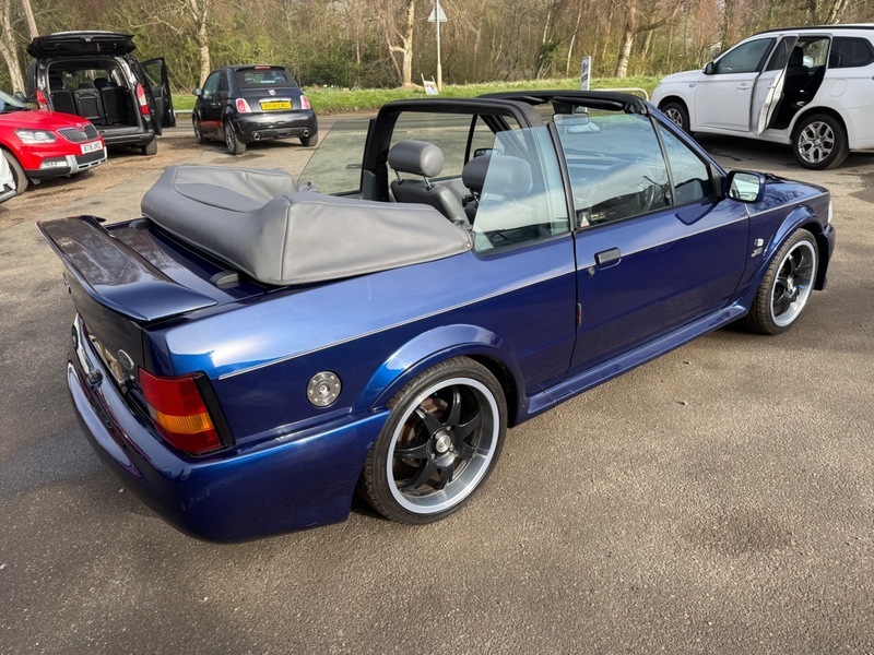 Ford Escort Xr3i Convertible Blue #3