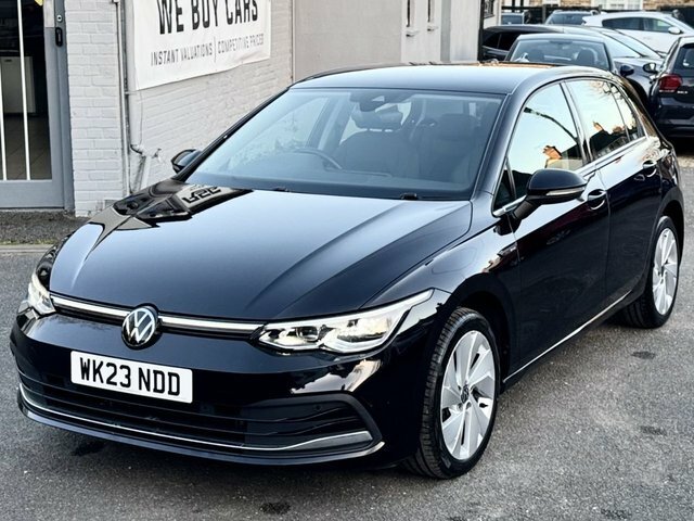 Volkswagen Golf 1.5 Etsi Mhev Style Hatchback Hybrid Ds WK23NDD Black #3