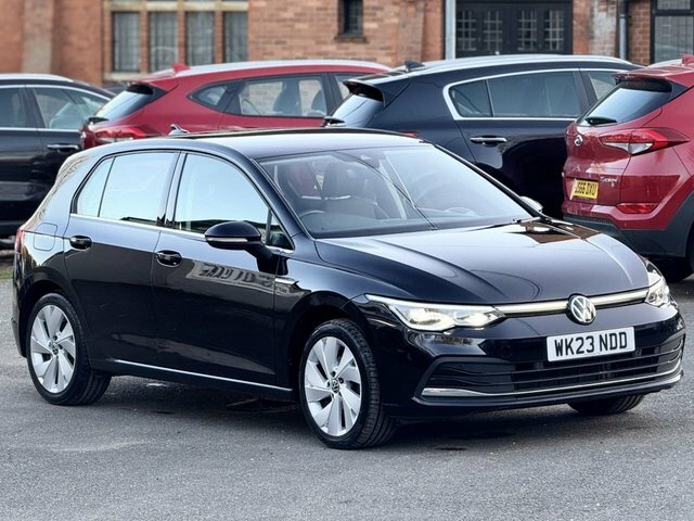 Volkswagen Golf 1.5 Etsi Mhev Style Hatchback Hybrid Ds WK23NDD Black #2