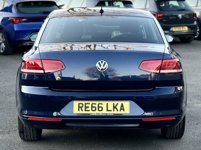 Volkswagen Passat 1.6 Tdi Bluemotion Tech Se Business Saloon Die RE66LKA Blue #5