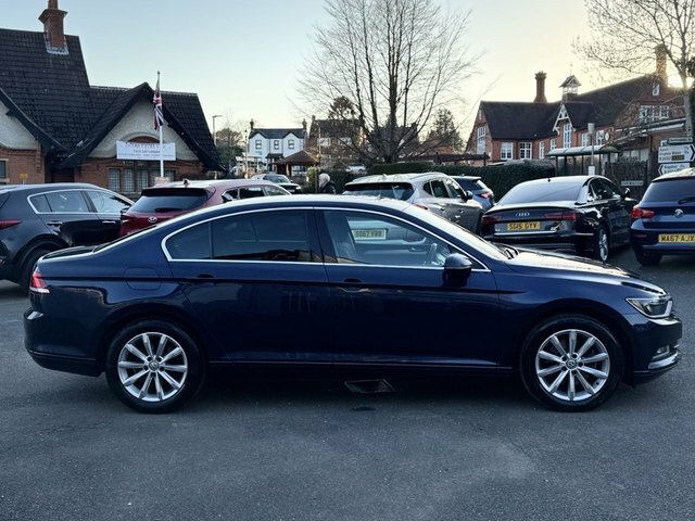 Volkswagen Passat 1.6 Tdi Bluemotion Tech Se Business Saloon Die RE66LKA Blue #6