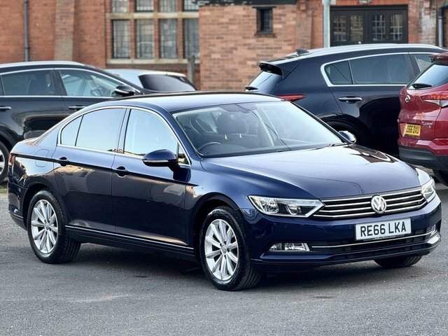 Volkswagen Passat 1.6 Tdi Bluemotion Tech Se Business Saloon Die RE66LKA Blue #2