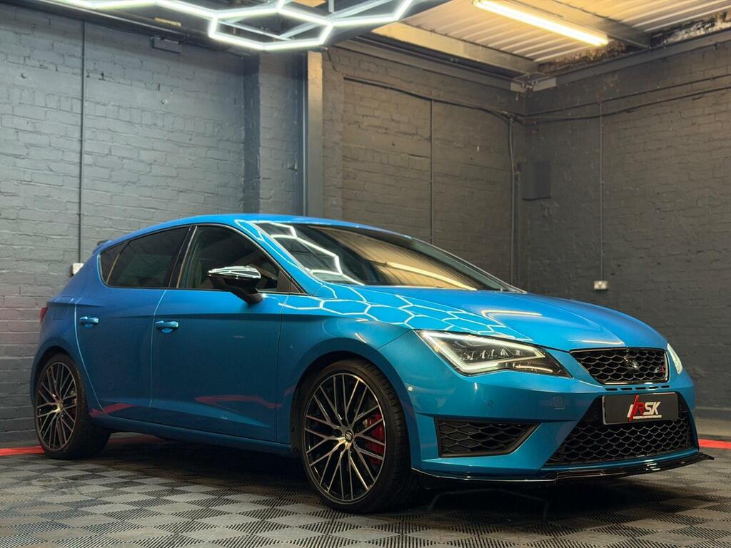 Seat Leon Hatchback 2.0 Tsi Cupra 290 Euro 6 Ss 2016 Blue #4