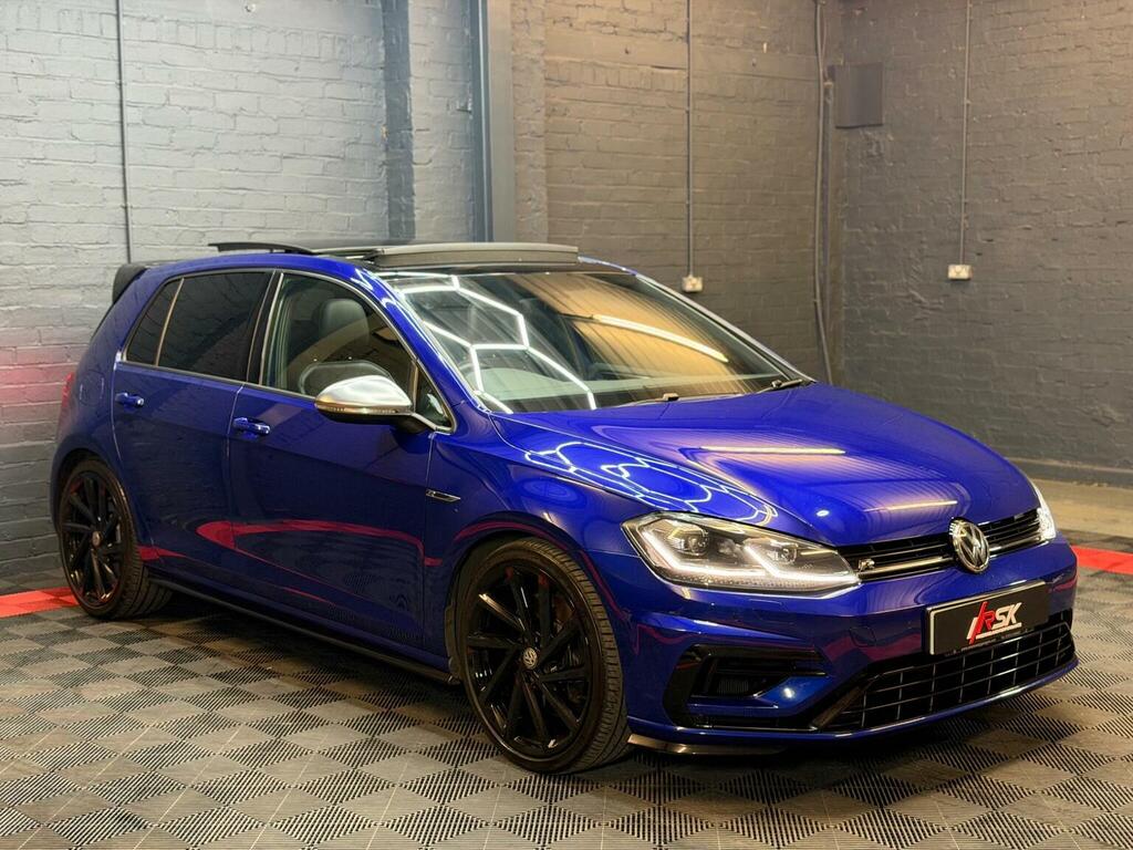Volkswagen Golf Hatchback 2.0 Tsi R Dsg 4Motion Euro 6 Ss MJ67SOU Blue #4