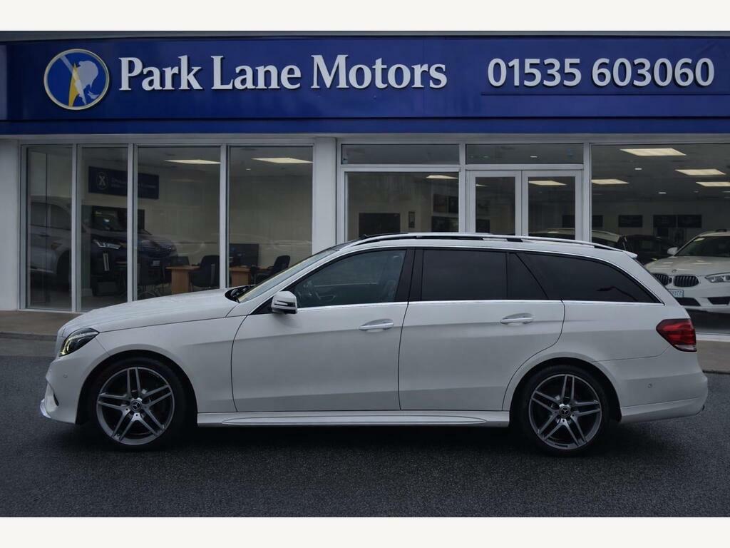 Mercedes-Benz E Class 2.0 E250 Amg Sport Estate White #4