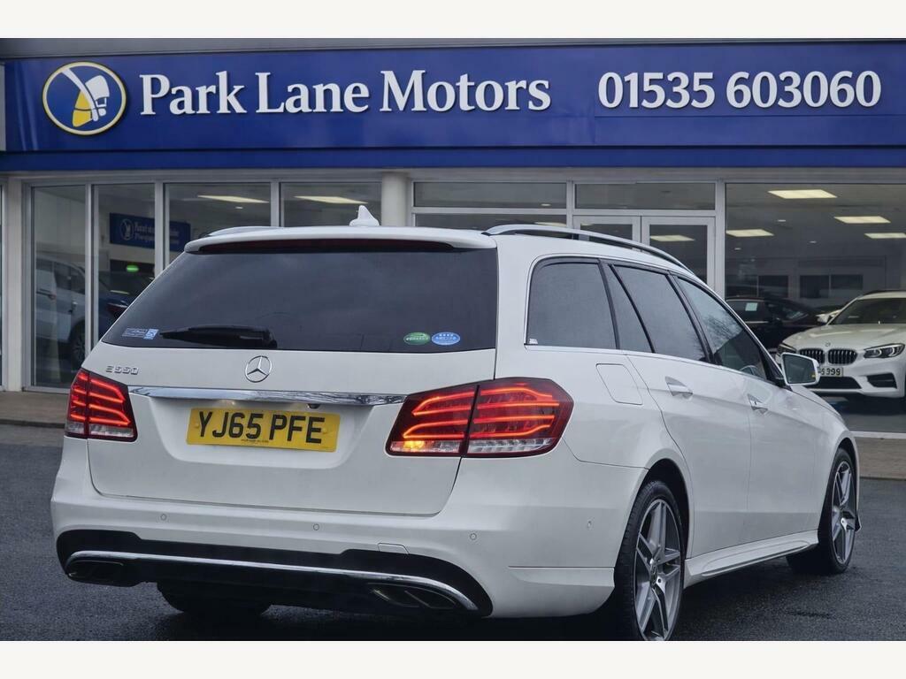 Mercedes-Benz E Class 2.0 E250 Amg Sport Estate White #2