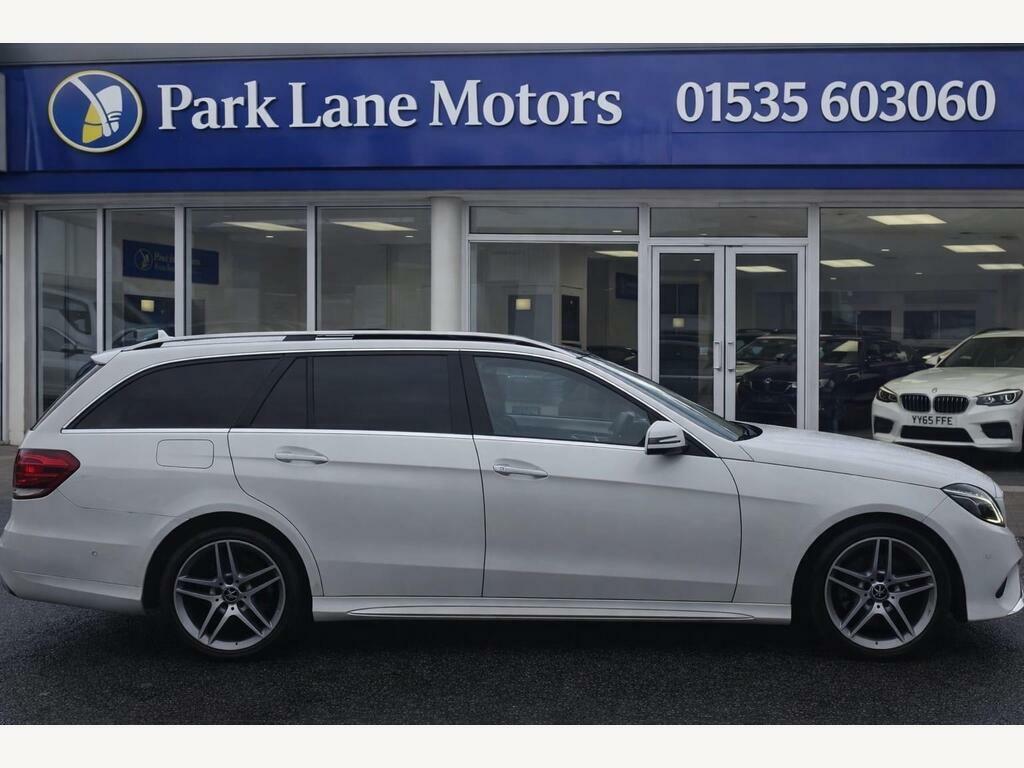 Mercedes-Benz E Class 2.0 E250 Amg Sport Estate White #3
