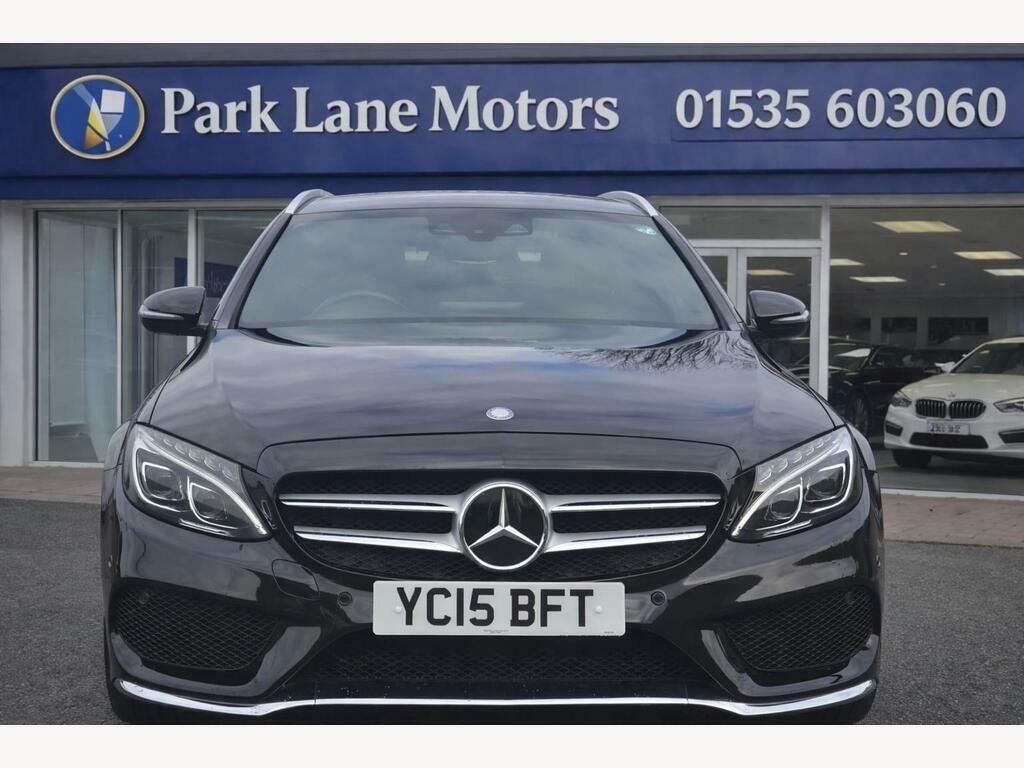 Mercedes-Benz C Class 2.0 C200 Amg Line Estate YC15BFT Black #5