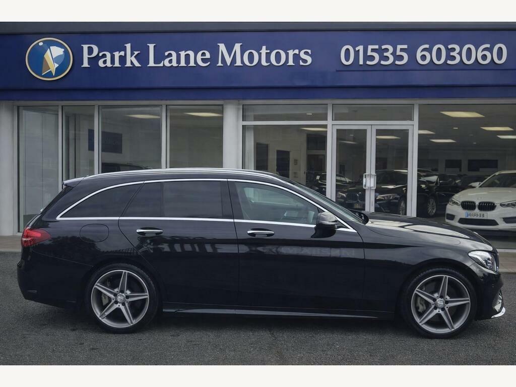 Mercedes-Benz C Class 2.0 C200 Amg Line Estate YC15BFT Black #4