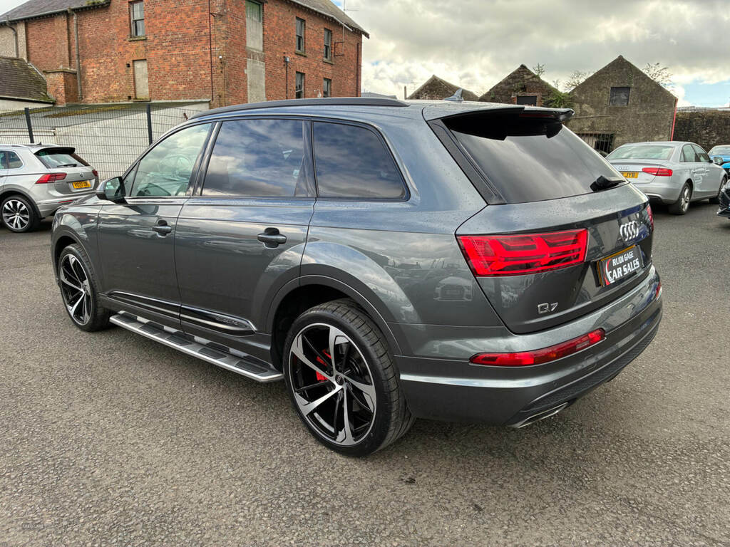 Audi Q7 3.0 Tdi Quattro S Line Tip WR18UJJ Grey #5