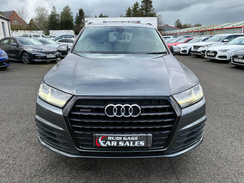 Audi Q7 3.0 Tdi Quattro S Line Tip WR18UJJ Grey #2