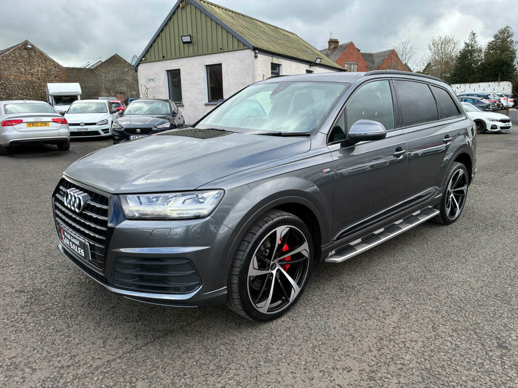 Audi Q7 3.0 Tdi Quattro S Line Tip WR18UJJ Grey #3