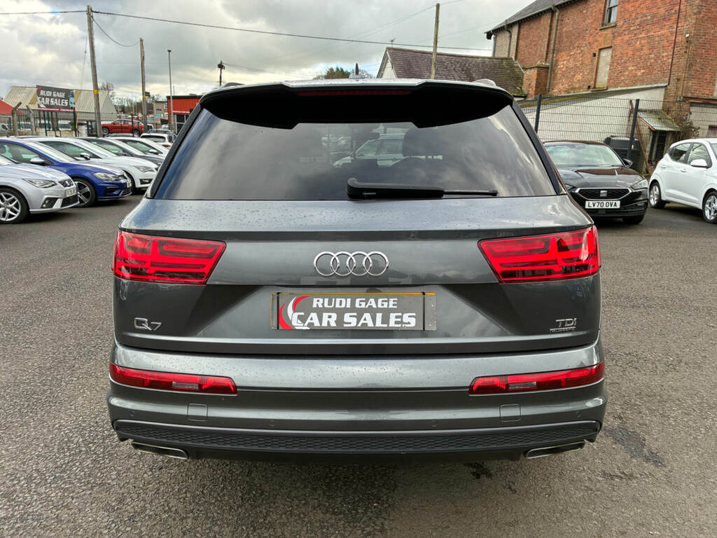 Audi Q7 3.0 Tdi Quattro S Line Tip WR18UJJ Grey #6