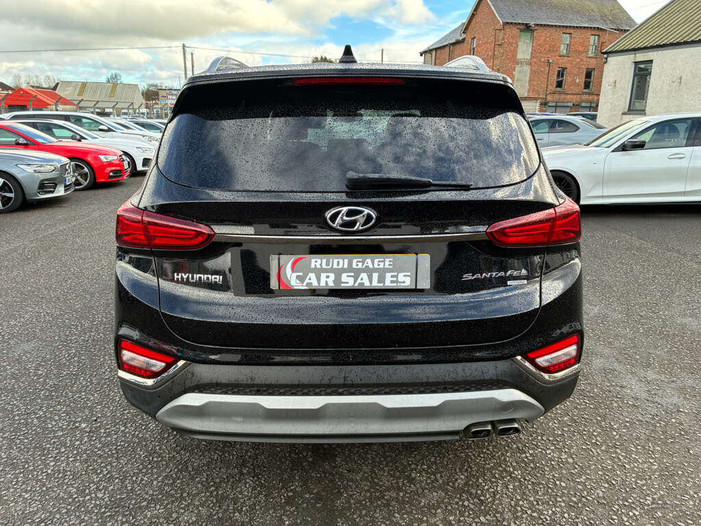 Hyundai Santa Fe 2.2 Crdi Premium 4Wd DT68MHJ Black #6