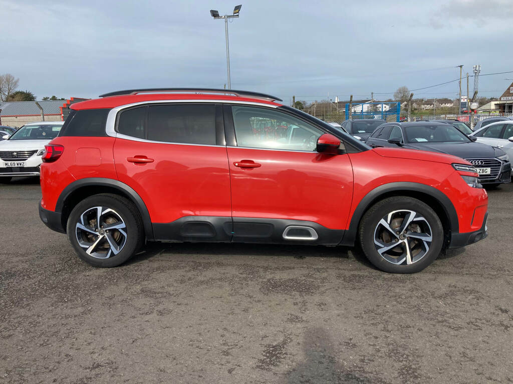 Citroen C5 Aircross 1.5 Bluehdi 130 Flair Eat8 KT69UDE Red #2